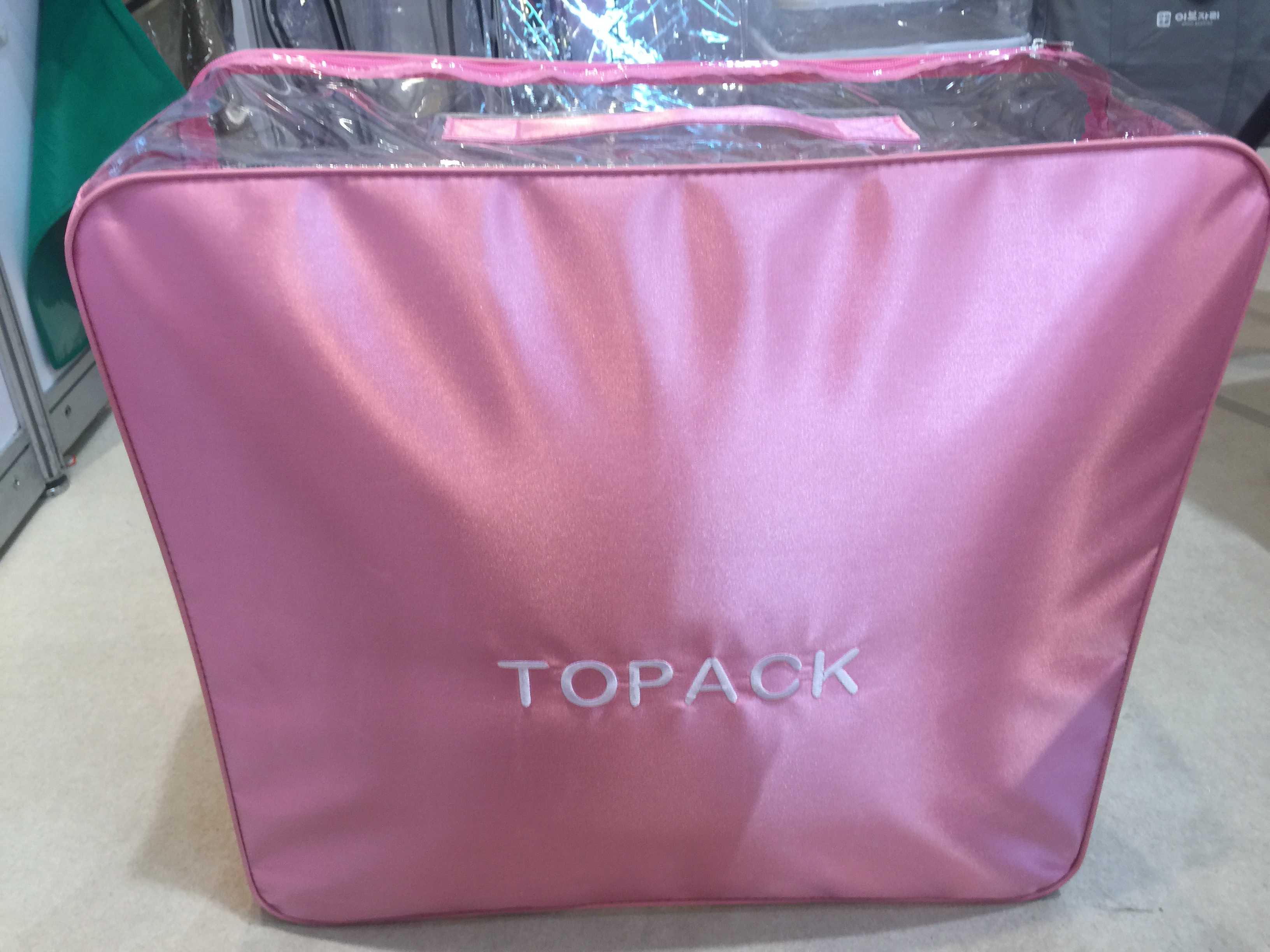 sateen wire bag
